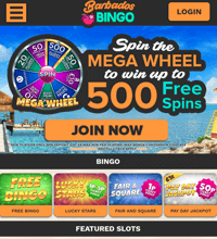 Barbados Bingo Screenshot