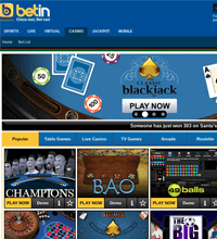 Betin Casino Screenshot