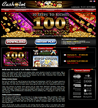 Cash o Lot Casino Screenshot