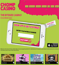 Chomp Casino Screenshot