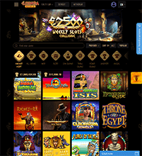 Cleopatra Casino Screenshot