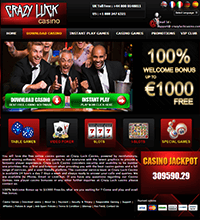 Crazy Luck Casino Screenshot