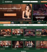 DublinBet Casino Screenshot