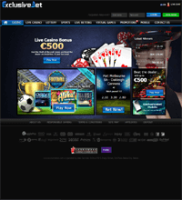 Exclusive Bet Casino Screenshot
