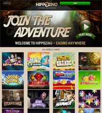 Hippozino Casino Screenshot