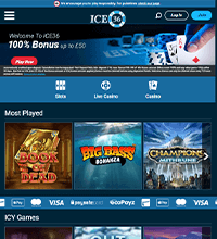 ICE36 Casino Screenshot