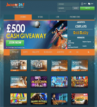 Jackpot247 Casino Screenshot