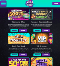 Mega Reel Casino Screenshot
