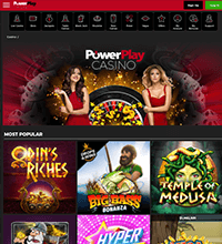 PowerPlay Casino Screenshot