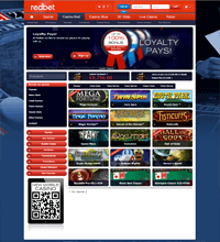 Redbet Casino Screenshot