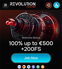 Revolution Casino Screenshot
