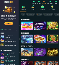 RokuBet Casino Screenshot