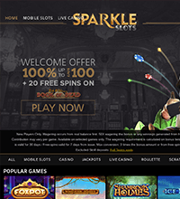 Sparkle Slots Casino Screenshot
