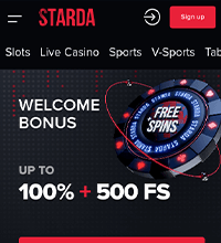 Starda Casino Screenshot