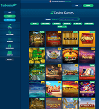 Turbonino Casino Screenshot
