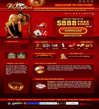 Vegas Red Casino Screenshot