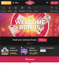 Vinnarum Casino Screenshot