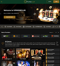VipArabClub Casino Screenshot