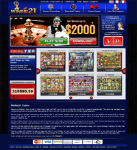 WinBig21 Casino Screenshot