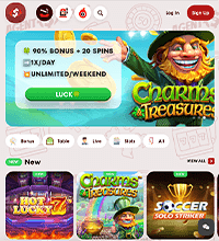 Agent Spins Casino Screenshot