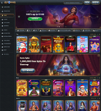 AstroMania Casino Screenshot
