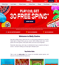 Bally Casino Screenshot