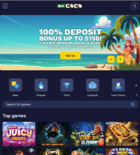 BetCoco Casino Screenshot