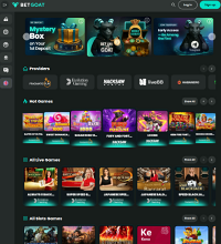 BetGoat Casino Screenshot