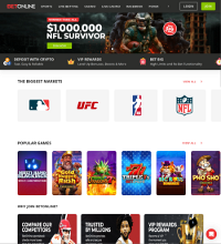 BetOnline Casino Screenshot