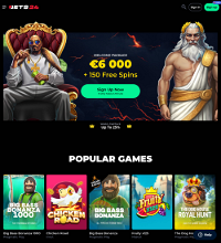 Bets24 Casino Screenshot