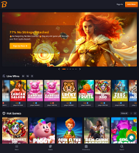 BlazeSpins Casino Screenshot