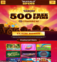 Buffalo Spins Casino Screenshot
