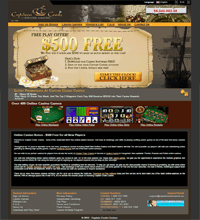 Captain Cooks Casino Screenshot