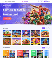CasiWave Casino Screenshot