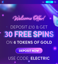 Electric Spins Casino Screenshot