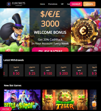 EuroBets Casino Screenshot