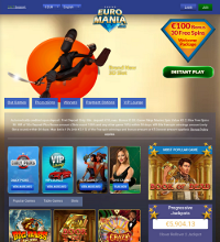 EuroMania Casino Screenshot