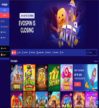 EvoSpin Casino Screenshot