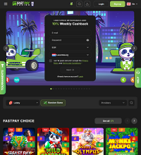 Fastpay Casino Screenshot