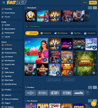 FatBet Casino Screenshot