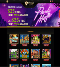 Grand Fortune Casino Screenshot