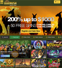Grand Rush Casino Screenshot