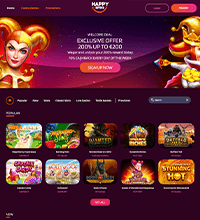 Happy Spins Casino Screenshot