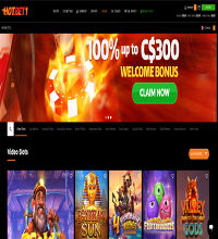 Hot.bet Casino Screenshot