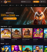 Hugo Casino Screenshot