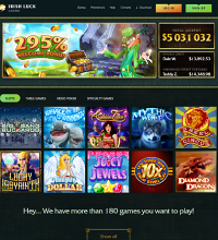 Irish Luck Casino Screenshot