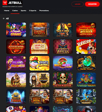 JetBull Casino Screenshot