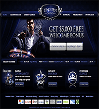 Lincoln Casino Screenshot