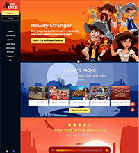 Lucky Luke Casino Screenshot