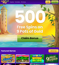Lucky Touch Bingo Screenshot